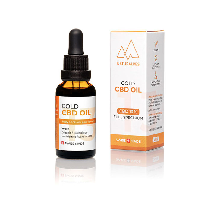 Huile CBD Gold 13%