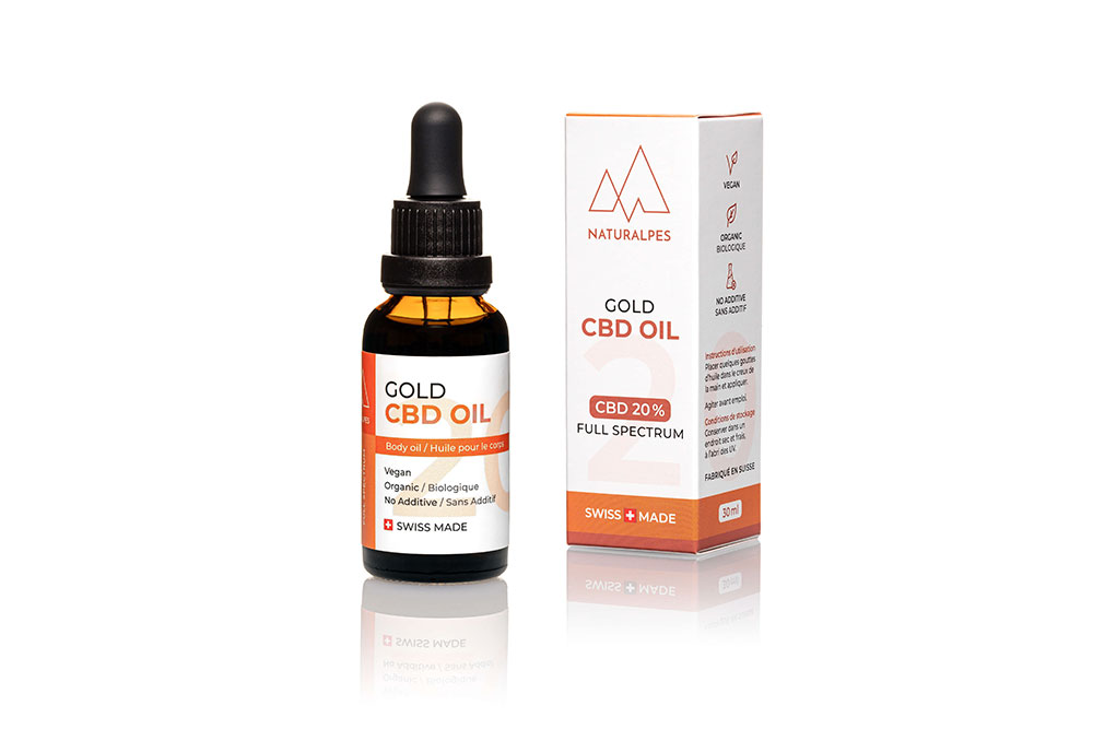 Huile Gold CBD 20%